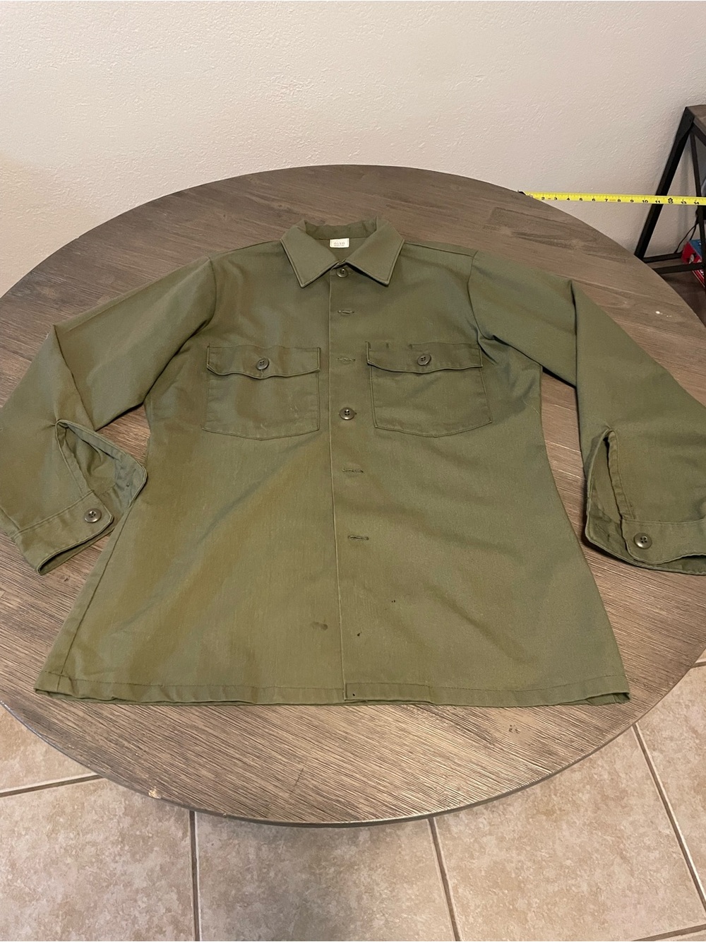 Military dress shirt
